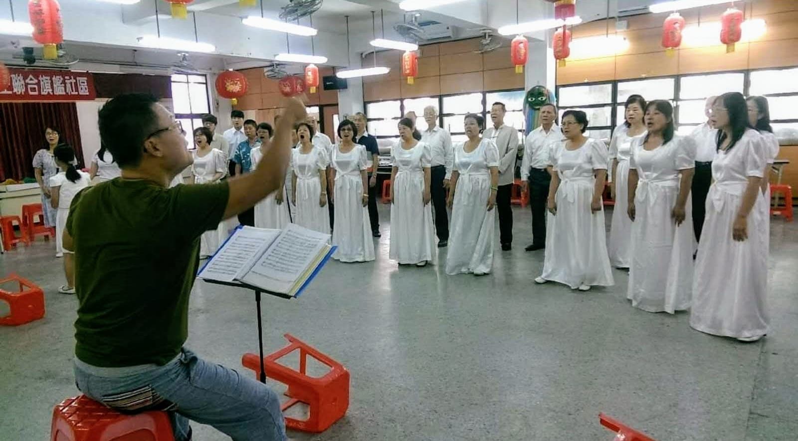 2014 排練日常,團員在教室裡累積默契